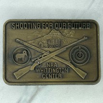 Vintage NRA Shooting for Our Future Belt Buckle - £15.78 GBP