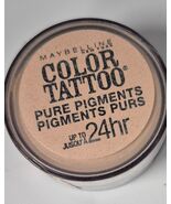 BUY1 GET1 AT 20% OFF Maybelline Color Tattoo Pigment Eyeshadow 55 Barely... - $23.47 CAD
