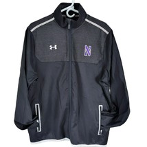 NCAA Northwestern University Wildcats Under Armour Embroidered Full Zip Jacket M - $29.69