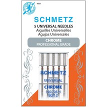 Schmetz Chrome Universal Machine Needles-Size 80/12 5 Per Pkg - $819.29 MXN