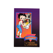 Betty Boop MGM Grand Postcard Collector Series 015 Vintage 1993 Hit The Jackpot - £14.92 GBP