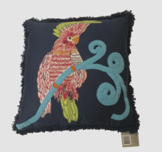 Blissliving Home Pajaro New Decor Throw Pillow Blue Duck Feather Down Bird Tag - $33.87