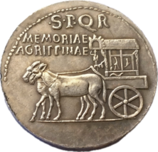 Colpisce moderno un denario romano di Agrippina la Vecchia - Memorial Ca... - $18.54 CAD