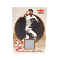 Rocco Baldelli #SO -RB Baseball Jersey Tampa Bay 2004 Fleer Tradition St... - £6.14 GBP