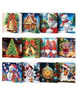 12pcs Winter Christmas Greeting Cards Beaded & Jewel Painting COMPLETED ... - €30,60 EUR 12pcs Winter Christmas Greeting Cards Beaded & Jewel Painting COMPLETED ... - €30,60 EUR