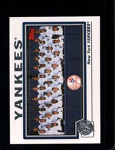 2004 Topps #657 New York Yankees Nmmt Yankees Tc - £3.48 GBP