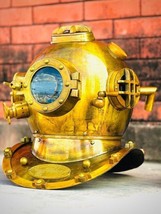 Scuba Brass Vintage U.S Navy Mark V Scuba MORSE Diving Divers Helmet Uni... - $4,057.94 MXN