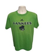 2005 Adidas New York Yankees Irish Adult Small Green TShirt - €21,23 EUR
