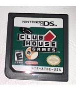 Nintendo DS Club House Games Authentic Tested 2006 -Cartridge Only- - $13.50 CAD