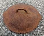 Vintage Cast Iron Skillet  Lid Only Not Marked  - $70.90