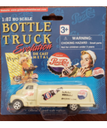 PEPSI COLA 1:87 Ho Scale 1945 Bottle Truck Evotion Golden Wheel Die Cast... - $10.95