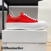 Casual Flat Sneakers Low Top Women Lady canvas Run Away Shoes Lace Up Trainers R - £135.29 GBP