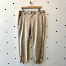 32 - Paige Tan Mayslie Stretch Fit Twill Womens Jogger Pants 0523HS - $65.00