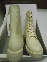 A New Day Cream colored Women’s Lace Up Saylor Boots Memory Foam New size 5  - £11.96 GBP