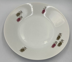 Vintage Rosenthal Germany Pink Gray Luna Park Dish Secunda Floral Bowl - £11.98 GBP