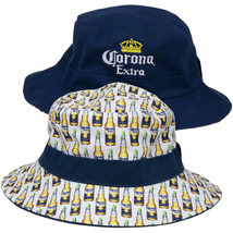 Corona Extra Logo Reversible Bucket Hat Yellow - $31.98