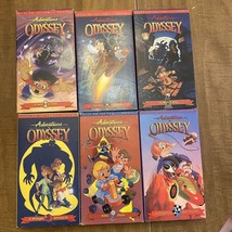 The Adventures In Odyssey Focus On The Family VHS 6 Tape Lot - £6.25 GBP