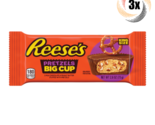 3x Packs Reese&#39;s Pretzels King Size Big Cups | 2 Cups Per Pack! | 2.6oz - £13.48 GBP