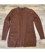 Love Ellie Size Small Womens Cardigan Stitchfix Burnt Orange Pockets Swe... - $32.28 CAD