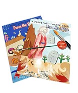 2 Bible Paint with Water Books Religious Activity for Kids with Brush No... - $5.95