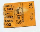 The Allman Brothers Band Joe Walsh Concert Ticket Stub Texas Stadium Jun... - $11.88