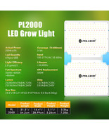 Phlizon 2000W with SAMSUNG LED Grow Lights Full Spectrum for Indoor Plan... - £72.62 GBP