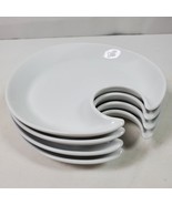 Royal Doulton Tapas Plate Set of 4 White 2005 - $49.00