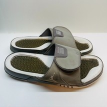 Nike Air Jordan Hydro XI 11 Retro Cool Grey Slides Shoes AA1336-004 Mens... - $59.39