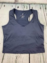 Cropped Tank Top Sports Bras for Women Removable Padded Yoga Tank Tops L - £15.99 GBP