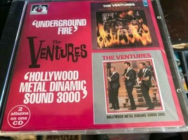 The Ventures &quot;Underground Fire/Hollywood Metal Dynamic Sound 3000&quot; cd SEALED! - £64.34 GBP