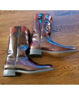 VTG Men ACME WESTERN ROPER BURGUNDY BOOTS SIZE 8 D - €40,40 EUR