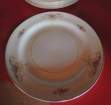 8 Homer Laughlin Rochelle 6&quot; Creme / Cream Soup Saucer / Plate Eggshell ... - $14.39