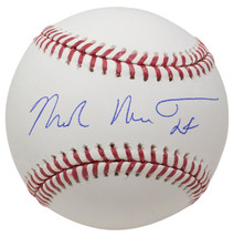 Michael Nelson Trout Signed Full Name MLB Baseball MLB Holo+BAS LOA A48357 - £580.19 GBP