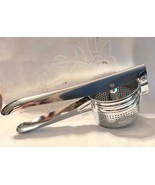 Stainless Steel Heravy Duty Potato Ricer 11&quot; Length Unmarked - $145.34 MXN