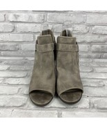 Fergalicious Reese Peep Toe Ankle Boots Sandals Shoe Size US 8.5 M Brown... - £24.23 GBP