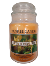 Yankee Candle RETIRED Sweet Honeysuckle, Large Jar 22 oz New unburnt - £27.62 GBP