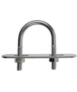 SWORDFISH 8221 Zinc Plated Round Type U Bolts (1/4"-20 X 1-1/8" X 2", Ro... - $9.80