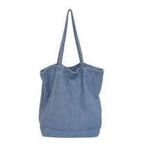 Women Handbags Denim Shoulder Bag Casual Tote Large Capacity Teenager Girls Slin - £24.91 GBP