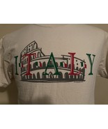 Vintage Italy Tourist T-Shirt Size Med Delta Magnum Weight Cotton Experi... - $221.81 MXN