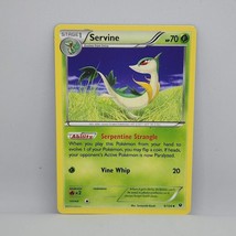 Pokemon Servine XY Fates Collide 6/124 Uncommon Grass Stage 1 TCG Card - £0.79 GBP
