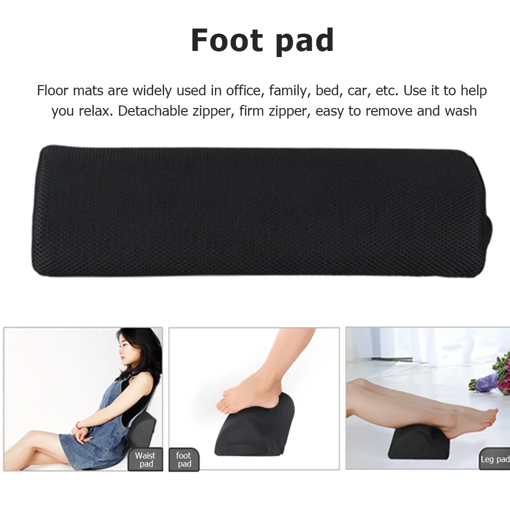 House Home Ergonomic Feet Pillow Relaxing Cushion Support Foot Rest Under Desk F - £19.72 GBP