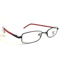 Technolite Flex Kids Eyeglasses Frames TLF 1008 BK/RD Black Red 48-17-130 - £37.20 GBP