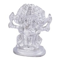 Parad Panchmukhi Ganesh Statue  extremely Pran-Pratishthit, Abhimantrit &amp; Siddh - £131.37 GBP