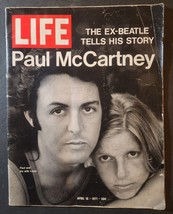 LIFE MAGAZINE APR 16 1971 PAUL McCARTNEY, CHARLES MANSON TRIAL NO LABEL FN - $256.76 MXN