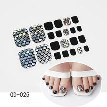 GD 025 Full size Nail Wraps Stickers Polish Manicure Art Self Stick Deco... - $5.00