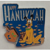 Disney Holidays Happy Hanukkah Pluto Spinning Dreidel Limited Release Pin - $19.80