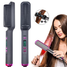 Electric Hot Comb Multifunctional Straight Hair Straightener Comb Negati... - £39.95 GBP