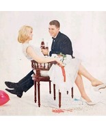1963 Coca Cola Coke Soda Pop Advertisement Party Couple Beverages DWII13 - £22.59 GBP
