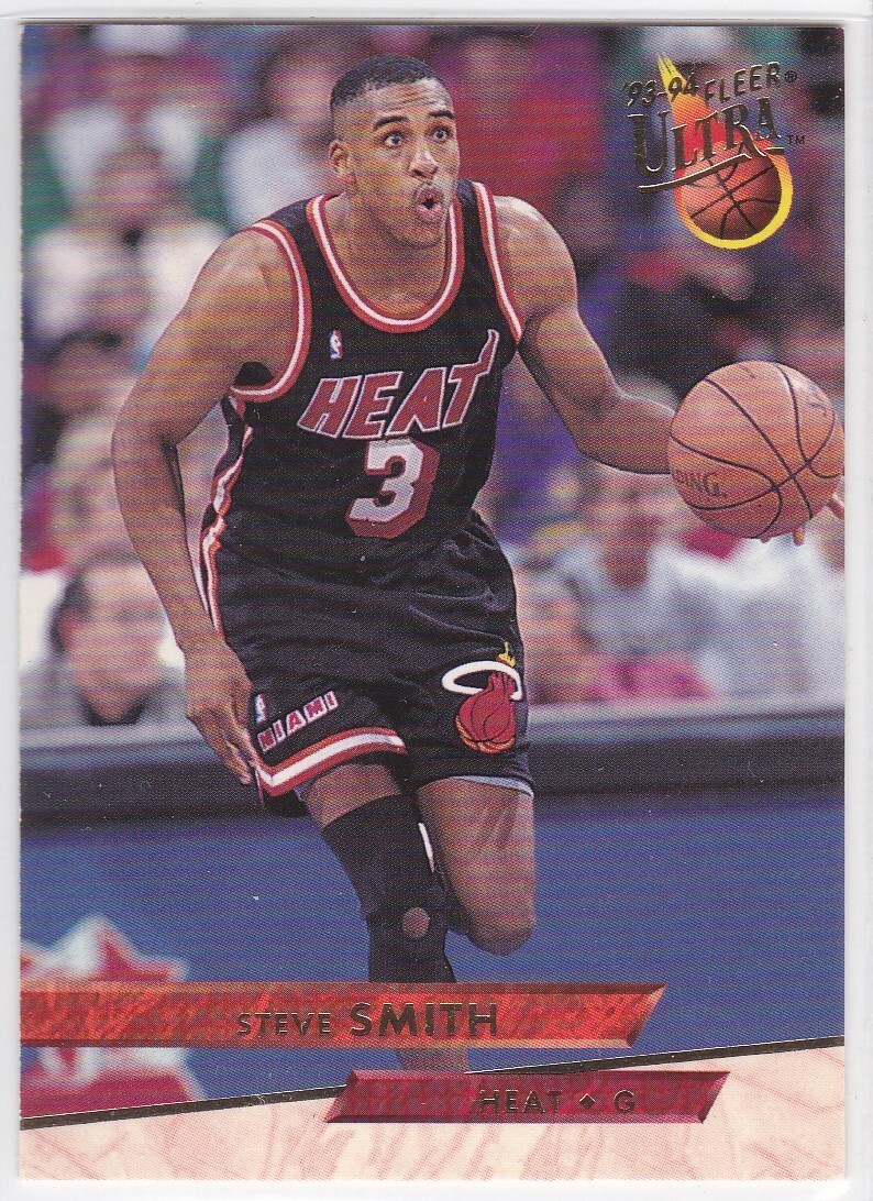 M) 1993-94 Fleer Ultra Basketball Trading Card Steve Smith #104 - $1.97