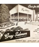 1957 Guy Salmon Automobile Surrey Import Advertisement Autocar Automobil... - $54.86 CAD